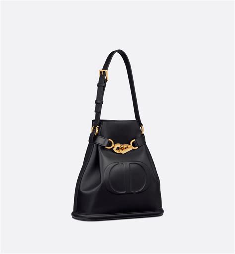 dior bucket bag black|medium c'est dior bag.